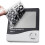 Digital termometer/hygrometer med klocka vit 3