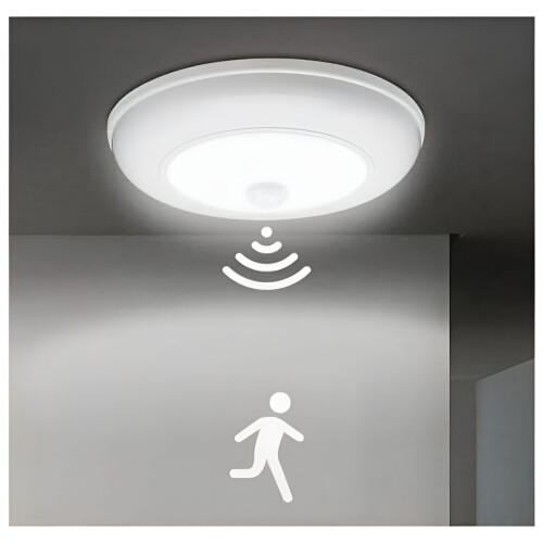 Applique murale LED HIBIBUD à piles, blanc 6000K 2