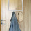 Khaki Door-Mount Clothes Hanger – No-Drill, Compact 3