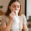 YEAHIBABY 6Pcs White Polyester Napkin Cloth Solid Color for Hotel Restaurant Tableware Pad 6