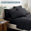 Queen Microfiber Sheet Set 6-Piece Deep Pocket 5