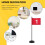 12 supports de drapeau de bureau, petit modèle, pour mât. 6