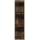 Στενή βιβλιοθήκη Fulda 3 επιπέδων, πλάτος 8", 9,3x7,9x31,5", Amber Pine – για σαλόνι, υπνοδωμάτιο, 7