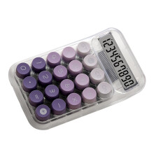 Calculatrice de bureau violette AA x1 95 x 150mm