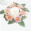 Couronne de bougies pivoines pour centres de table 25 x 25 cm 4