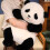 Realistische knuffelpanda 3