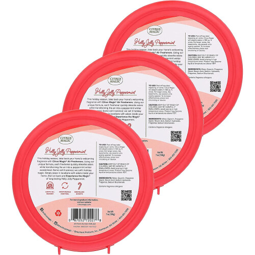 Holly Jolly Peppermint Solid Luftfrisker 7oz  3 1