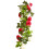 Silk Rose Flower Garland 7 ft x 2 2