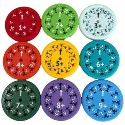 Μαθηματικά Fidget Spinners, Εκπαιδευτικά Μαθηματικά Fidget Spinners - Μάθετε Διαίρεση & 1