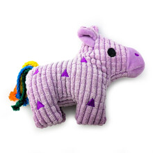 HugglePets Party Pup Pinata Squeaky Dog Toy - Purple