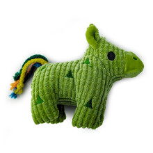 HugglePets Party Pup Pinata Squeaky Dog Toy - Lime