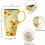 17 oz Ceramic Travel Mug with Lid and Handle 5
