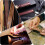Ιαπωνικό τρυπάνι με μαύρη ξύλινη λαβή, ρυθμιζόμενο αυτόματο τρυπάνι με 6 μύτες 5