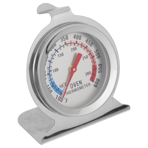 Termómetro para horno de acero inoxidable NICEXMAS, mini termómetro 2