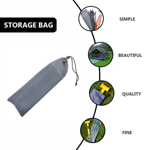 Tent Nail Storage Bag – Oxford Fabric, 2 Pack 2