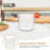 Glass Heat-Resistant Bowl with Side Handle 5