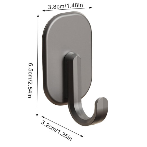 Heavy Duty Magnetic Refrigerator Hooks Multi-Functional Hooks, Kitchen Towel Key Bathroom Hanger Storage Holders 2