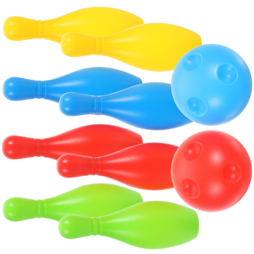 Σετ μπόουλινγκ Toys10Pins2Balls Εσωτερικό παιχνίδι εξωτερικού χώρου Παιδική 1