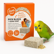 Duvo+ Blok Wapienny Z Muszlami Ostrygi 200G - Mineralny Blok Dla Papug