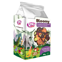 Lolo Pets Bloomy Warzywna Przekąska Dla Papug I Ptaków Egzotycznych 80G