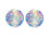 2 Pack Hexagonal Honeycomb Balls, Assorted Colours, 15 cm 4