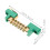 Copper Bus Bar with Green Terminal Block 8.2 cm 5