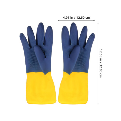 1 paio multicolore per lavoro, protezione e giardinaggio 12,58 x 4,91 x 0,59 pollici 1