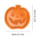 Πλαστικά πιάτα καραμελών για το Halloween, δίσκοι σερβιρίσματος κολοκύθας, φάντασμα 2