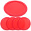 OUNONA Sett med 5 plastpucker for airhockeyspill, reservetilbehør 7