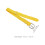 Elastic Baseball Belt Yellow 1 Set 2