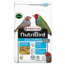 Versele Laga Nutribird Gold Crumble Tropical Finches 1Kg - Suchy Pokarm Jajeczny Dla Ptaków Tropikalnych