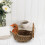 Turkey-Shaped Wicker Fruit Basket, Light Brown 4