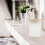 Δοχεία τροφίμων Γυάλινα βάζα κεριών με καπάκια από μπαμπού για κεριά και 5