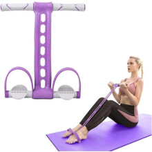 VICASKY 5-teiliges Yoga-Widerstandsband, Trainings-Widerstandsband, Krafttrainingsband, Bein-Widerstandsband, Hüft-Widerstandsband, Rot