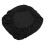 Drap-housse noir uni lavable 200 x 220 cm 15