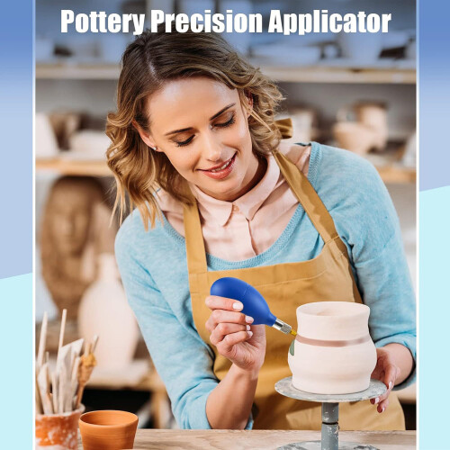 Κιτ εργαλείων κεραμικής Ludlz108 τεμαχίων με φιάλη μεταφοράς, βελόνες με λεπτή άκρη, 2