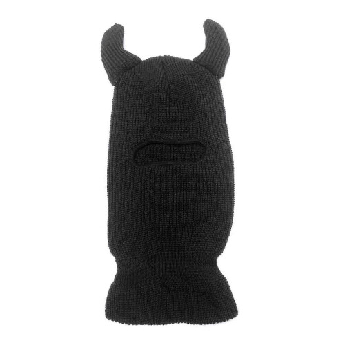 Κασκόλ με κουκούλα και μπαλακλάβα Devil Horn για το Halloween