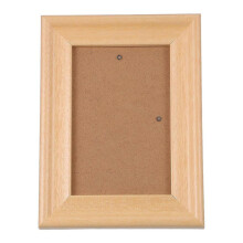 Vintage-Fotorahmen aus Holz, 2er-Set mit stabilem Sockel