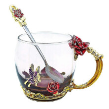 Tekopp Kaffemugg Koppar, Glas Kaffekoppar