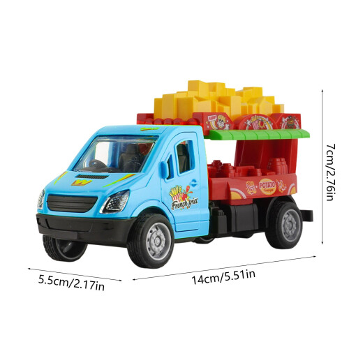 Παιχνίδι Αυτοκίνητο με Φορτηγό για Χάμπουργκερ - Συμβατό με Παιδιά 1-5, 2