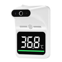 Wandmontiertes Körperthermometer, industrielles automatisches berührungsloses Körperthermometer