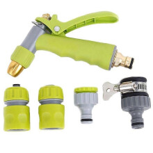 Aluminium-Kupfer-Wasserpistolen-Set für die Autowäsche mit Hochdruck-Spritzpistole