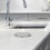 Embedded Trash Bin Stainless Steel 1Set 11.4X8.1X8.1In 8