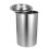 Embedded Trash Bin Stainless Steel 1Set 11.4X8.1X8.1In 5