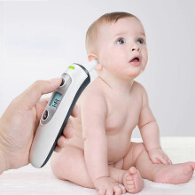 RZ8810 Thermometer Körperthermometer Ohr LED-Anzeige Digitales elektronisches IR-Thermometer Fieber-Infrarot-Körperthermometer
