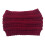 Μαλακό ελαστικό πλεκτό με συρματόπλεγμα Messy Bun Ponytail Beanie χειμωνιάτικο κα 1