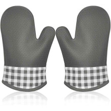 Hitzebeständige Silikon-Ofenhandschuhe, Ofenhandschuhe Ofenhandschuhe Ofenhandschuhe 1 Paar