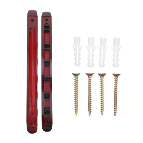FRCOLOR1Set Ξύλινη βάση για στέκες, βάση για στέκες, επιτοίχια βάση για καλάμια 2