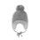 Baby Bean Knit Ζεστό Χειμερινό Καπέλο με Πομ Κρανίο 1