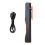 COB-LED-Taschenlampe, magnetischer Drehclip, Orange 1